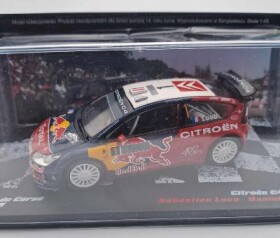 Citroen C4 WRC - 1:43 - DeAgostini - 2008 - Červená