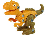 Mamido Dinosaurus Tyrannosaurus Rex s vejcem a šroubovákem oranžový