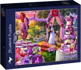 BLUEBIRD Puzzle Svatební den