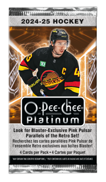 Hokejové karty NHL 2024-25 Upper Deck O-Pee-Chee Platinum Blaster Balíček