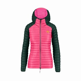 KARPOS W Alagna Down W Jacket, Fandango Pink/Jungle Green velikost: L