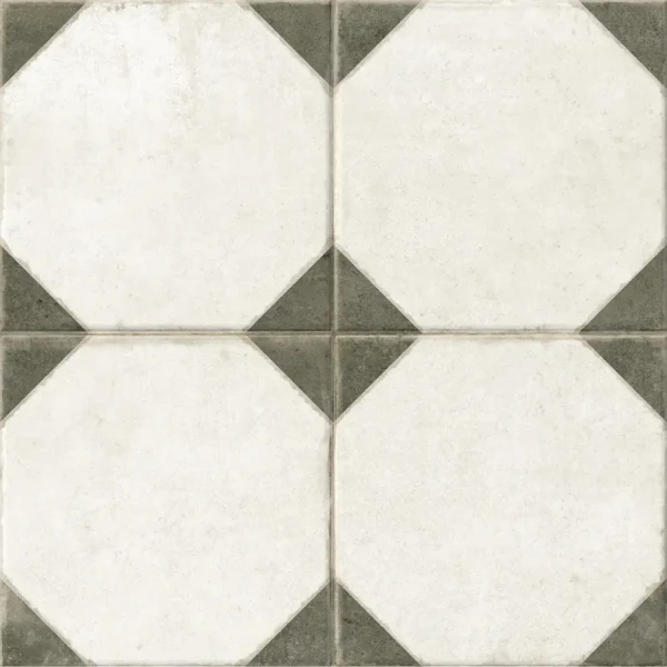Dlažba Vesso Patchwork Green Mat 42/42