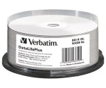 Verbatim BD-R Blu-Ray 25ks Printable / Blu-ray disk / 50GB / 6x / Vřeteno (43750)