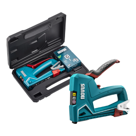 Novus sponkovačka J-51, vč. kufříku a sponek, mechanická, typ sponek a hřebíků D, E, G