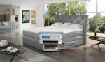 Boxspring Mirabel Rozměr: 180 x 200 cm, látka: Grande 81
