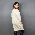 HOSH Dámské šaty Caspia Velikost: UNI, Barva: Béžová