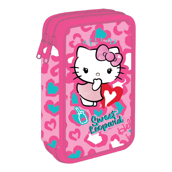 Colorino penál Jumper 2, Hello Kitty Pink 2, plný, PES