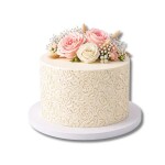 Stencil Květinová krajka