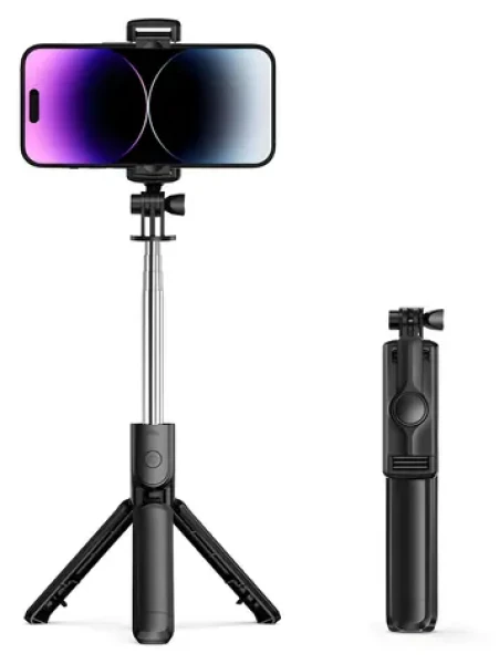 Orico SPV68 černá / Selfie tyč - tripod / Bluetooth / 360° otočení / 68 cm