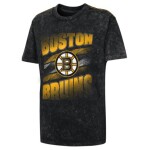 Outerstuff Dětské tričko Boston Bruins NHL Fresh Mindset Crew Nk Mineral Velikost: Dětské M (9 - 11 let)