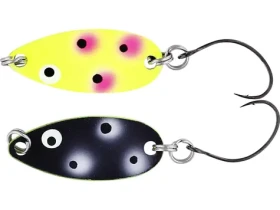 Westin Třpytka Fidusen Slim 3,3cm 3g Black/Yellow Clown (M116-649-033)