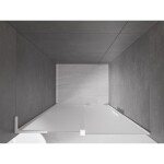 MEXEN/S - Velar L posuvné sprchové dveře 110, dekor, bílá 871-110-003-31-20