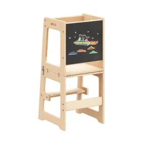 Tulano Mooby 35 kuchyňský pomocník 3 v 1 pro děti dřevěný (TN-MOOBY 35 NATURAL)