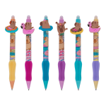 Colorino gumovatelné pero, Kapybara, 36 ks, modrá náplň, displej - 36ks