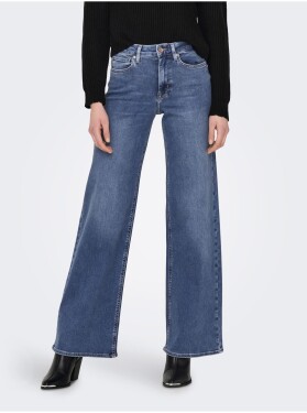 Modré dámské široké džíny ONLY Madison - Dámské