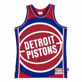 Mitchell & Ness Pánský dres Detroit Pistons NBA Big Face 2.0 Jersey Velikost: S