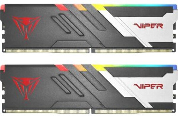 Patriot Viper Venom RGB 32GB (2x16GB) 6800MHz černá / DIMM / DDR5 / CL34 / On-Die ECC / Unbuffered / 1.4V (PVVR532G680C34K)