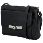 Kožená dámská crossbody Malone Katana, černá