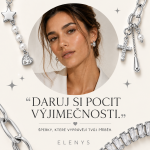 ELENYS Lucky Symbols – náhrdelník z prémiové oceli Délka: 40+5 cm / max. 45 cm