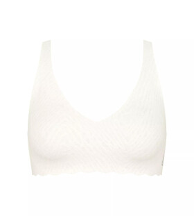 Dámská podprsenka ZERO Feel Bliss Soft bra - WHITE - ecru 00GZ - SLOGGI WHITE XL