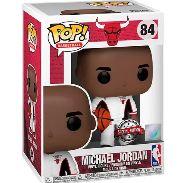 Funko POP! Basketball: Michael Jordan (Bulls White Warmup) Special Edition