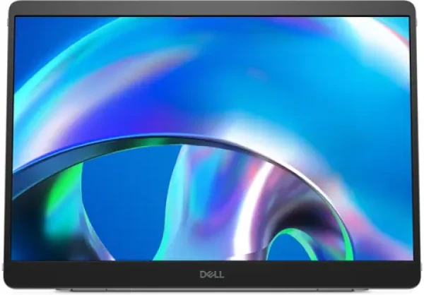 14" Dell P1425 stříbrná / Přenosný monitor / IPS / 1920×1200 / 16:10 / 7ms / 400cd/m2 / 2× USB-C (DELL-P1425)