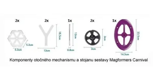 MAGFORMERS Carnival - příslušenství