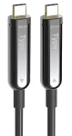 PremiumCord USB-C optický AOC kabel 20 m / Kabel USB-C / Optický fiber / 4K 60Hz (8592220027551)