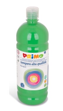 PRIMO Alta školní temperová barva 1l - zelená světle light green 610