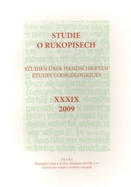 Studie o rukopisech 39