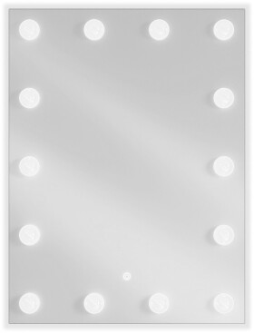 MEXEN - Dona zrcadlo s osvětlením 60 x 80 cm, LED 600 9818-060-080-611-00