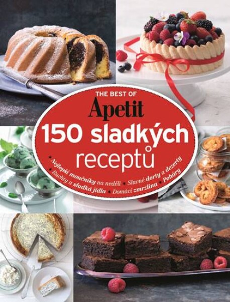 Dortisimo Kniha The best of Apetit II. - 150 sladkých receptů