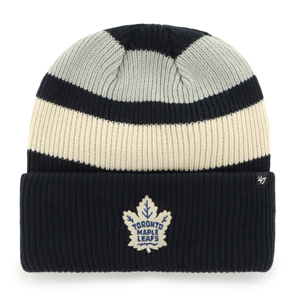 47 Brand Pánská zimní čepice Toronto Maple Leafs NHL Clubhouse Jennings ’47 Cuff Knit