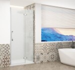 GELCO - TRINITY CHROM dveře do niky pravé, 1200 matné sklo, GT1212MR-CH GT1212MR-CH