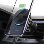 Araree Renergy AM15V MagSafe černá / Držák do auta / Magnetický / 15W bezdrátové nabíjení / Do ventilace (AR60-01798A)