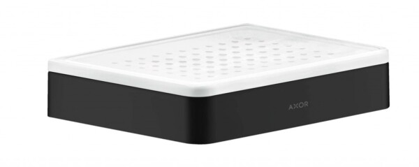 AXOR - Universal Miska na mýdlo/polička, bílá/matná černá 42803670
