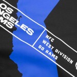 Nike Pánská mikina Los Angeles Rams NFL Color Block Therma Hoodie Velikost: M