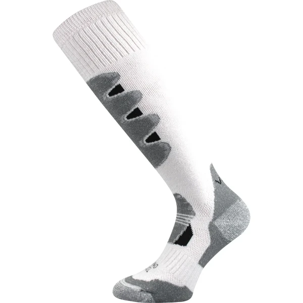 VOXX Podkolenky zimní thermo STABIL z merino se stříbrem BÍLÉ 39-42 106942