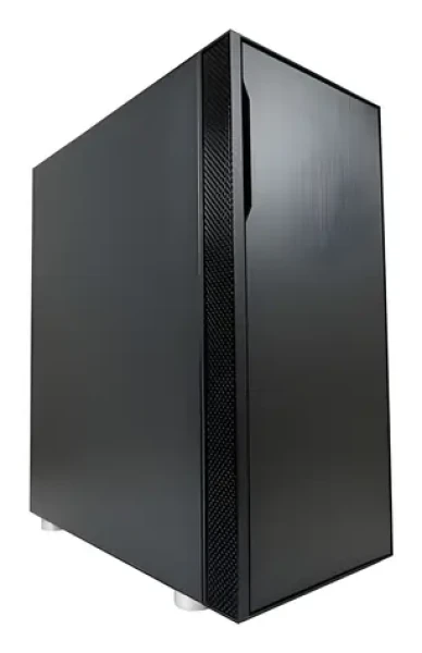 LC-Power 8000B černá / PC skříň / Midi Tower / ATX, EATX, mATX, Mini-ITX / 1× USB-C + 2× USB-A / Zvuková izolace (LC-8000B-ON)