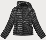 Černá dámská prošívaná bunda se stojáčkem J Style (16M9130-392) odstíny černé 48