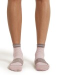 ICEBREAKER Wmns Mer Run+ Ultralight Mini, Pink Quartz/Porcini velikost: 41-43 (L)