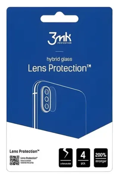3mk Lens Protection pro Google Pixel Fold (přední) / Ochranné sklo na fotoaparát / 4 ks / 0,16 mm