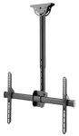 Techly černá / Stropní držák pro TV / 37-70" / 50 kg / nastavitelný / VESA (309340)