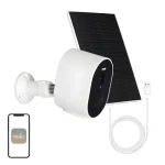 Moes WCM-S24-S / Venkovní IP kamera / 4MP / Wi-Fi / solární panel / IR / IP65 (WCM-S24-S-MS)