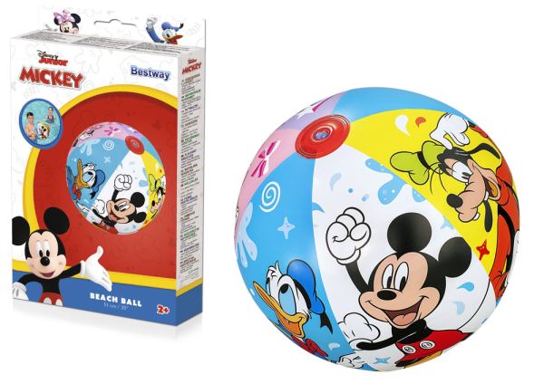 Mamido Nafukovací plážový míč Mickey Mouse