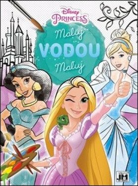 Princezny - Maluj vodou, 1. vydání - Kolektiv
