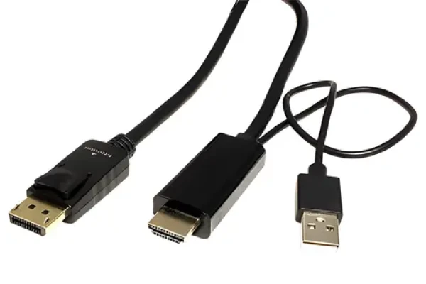 Roline HDMI na DisplayPort 3 m / Kabel / HDMI A(M) - DP(M) / 4K / 60 Hz (11.04.5993)