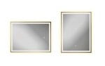 Kielle - Idolio Zrcadlo s LED osvětlením a vyhříváním, 70x100 cm 50324111