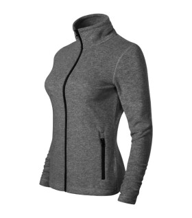 Factor micro fleece dámský černý melír 2XL