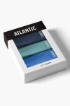 Atlantic 3MP-094 3-pack barva:modrá/tmavě modrá/zelená 2XL